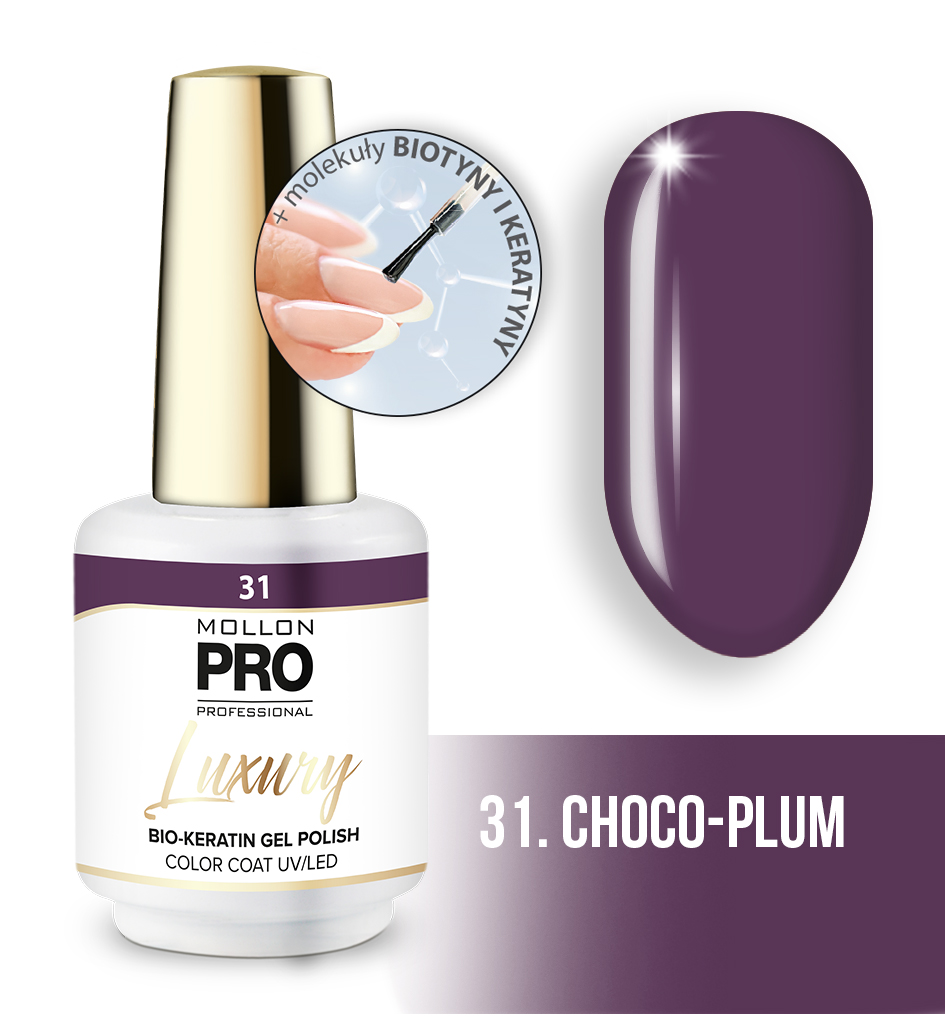 Esmalte semipermanente LUXURY BIO-KERATIN GEL POLISH COLOR COAT 31 8 ml