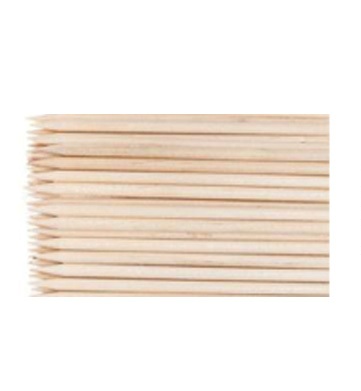 WOODEN CUTICLE STICKS (pack.50 pcs) / Palitos de naranjo (50 ud.)