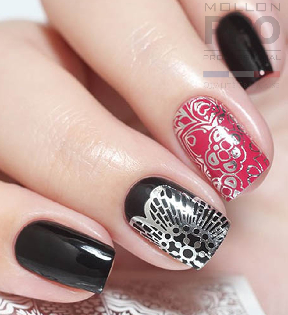 NAIL ART STICKERS F087S (pegatinas al agua)