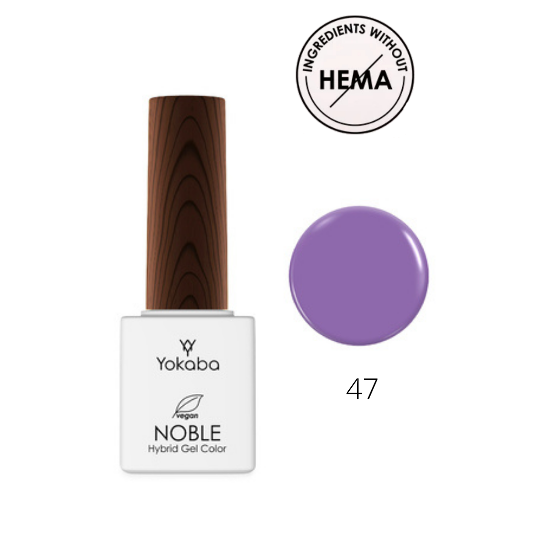 NOBLE Hybrid Gel Color Coat UV/LED 7ML - 47 Provansal Lavender