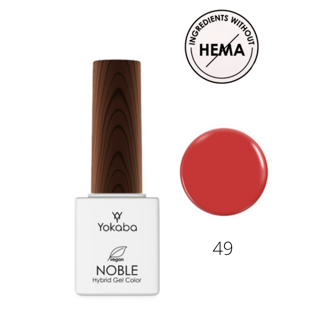NOBLE Hybrid Gel Color Coat UV/LED 7ML - 49 Korfu Sunset