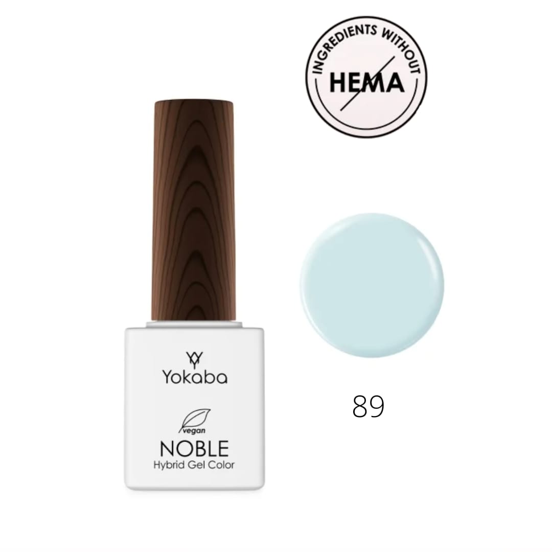NOBLE Hybrid Gel Color Coat UV/LED 7ML - 89 Baby Blue